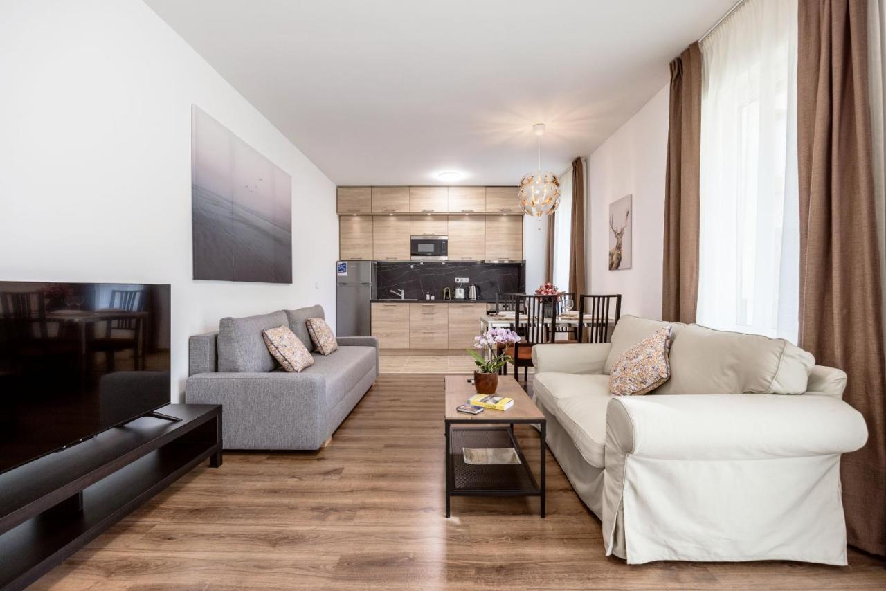 בודפשט 211 / 1 Bedroom / Modern Condo In City Center מראה חיצוני תמונה