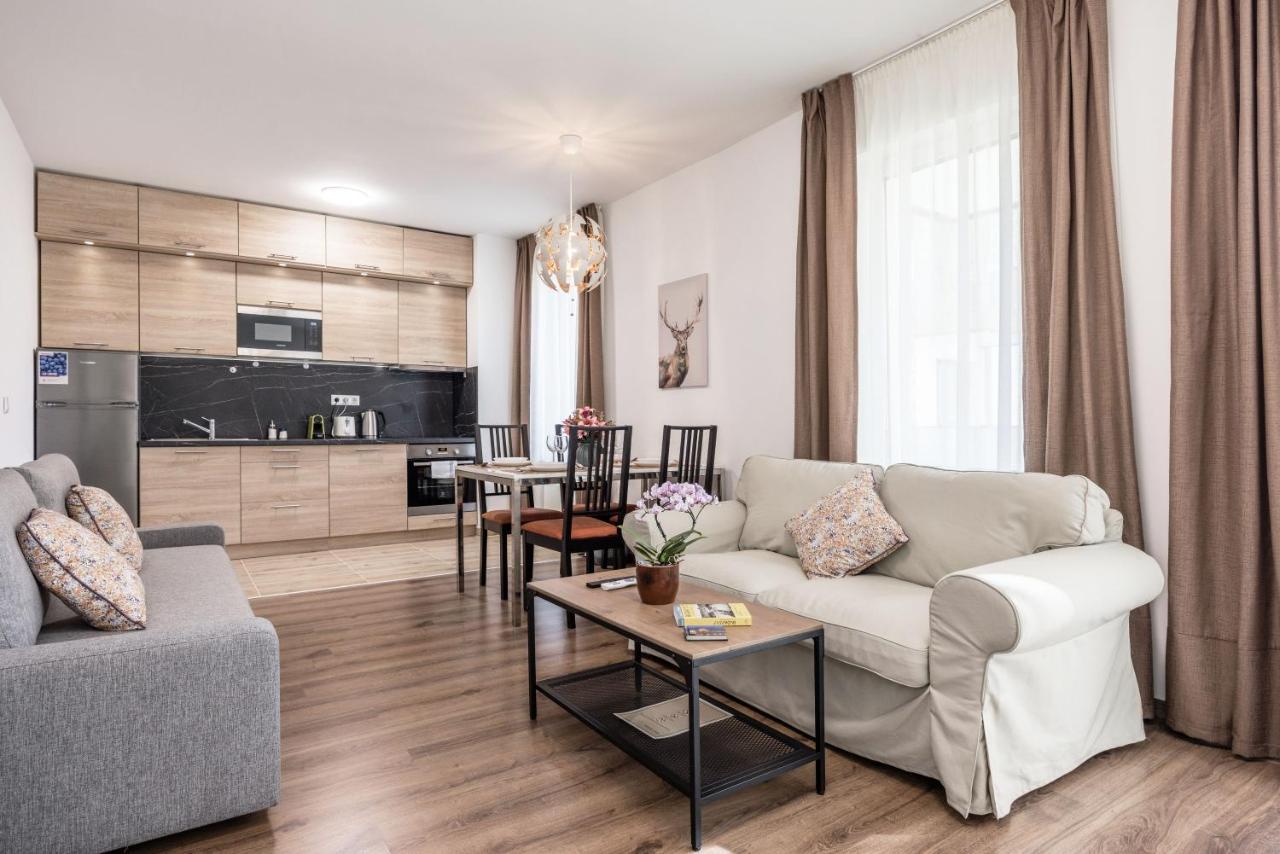 בודפשט 211 / 1 Bedroom / Modern Condo In City Center מראה חיצוני תמונה